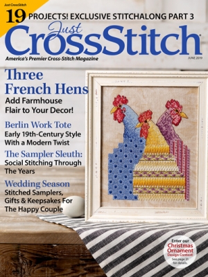 June 2019 Just Cross stitch 