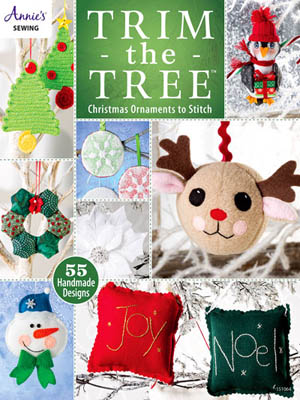 Trim the Tree Christmas Ornaments and Stich by Annies Sewing
