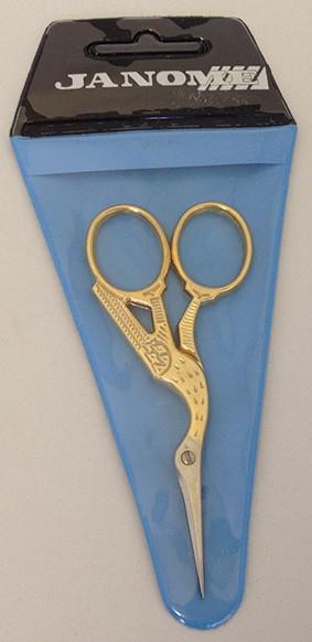 Embroidery Stork Scissors by Janome
