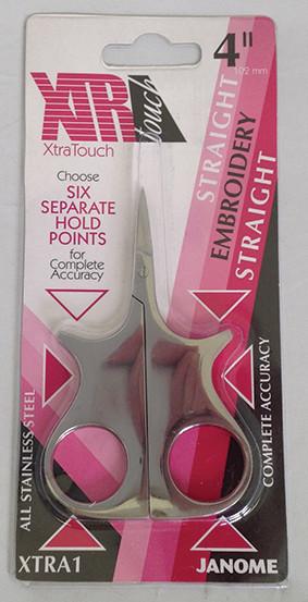 Total Control Scissors 4" : Nickel by Janome