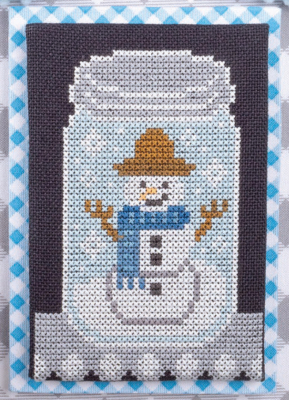 Shelf Life 1 - January's Snowman by It's Sew Emma  