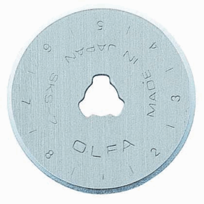 Rotary Blades: Replacement: Small 28mm  Code: RB28-2 by Olfa
