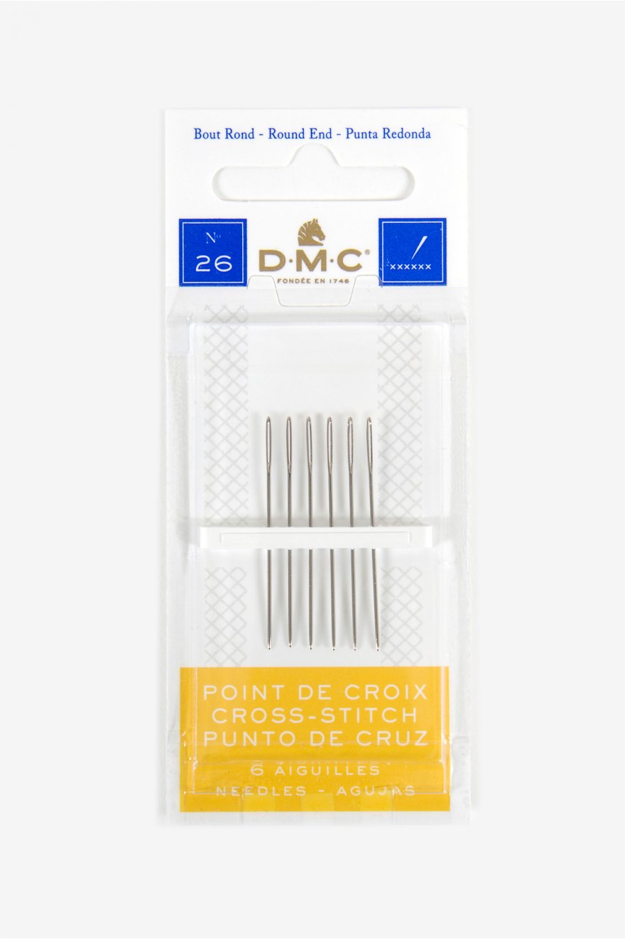 Size 26 Cross Stitch Needles by DMC
