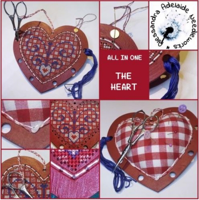 All In One Heart  by Alessandra Adelaide Needlework 