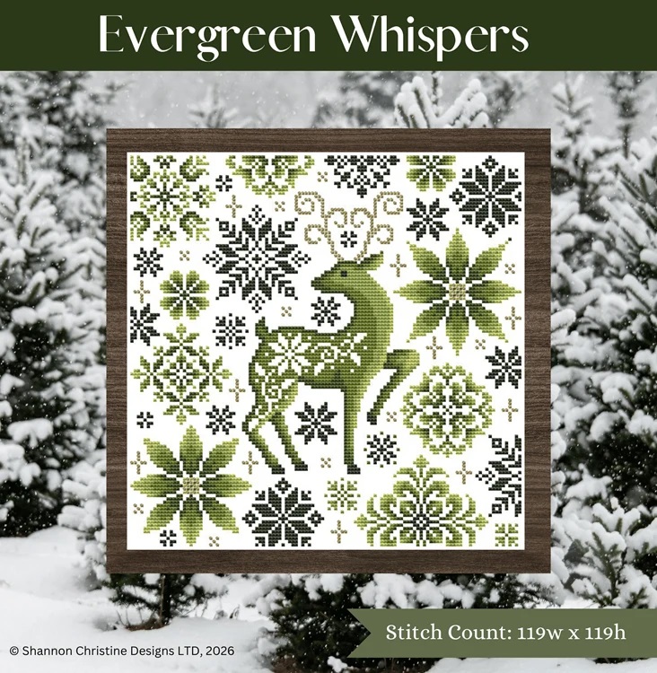 Evergreen Whispers by Shannon Christine Designs  -  RRP £16.00