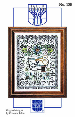 Tellin Emblem -  Scissor Sampler 2 RRP £12.00