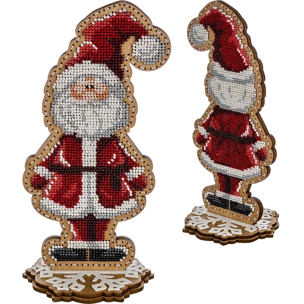 FLK-297 Santa beading kit by Wonderland Crafts