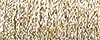 002 : Gold :  #4 Very Fine Braid : Kreinik Metallic Threads