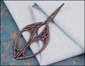 Bronze Butterfly Embroidery Scissors by Yarn Tree