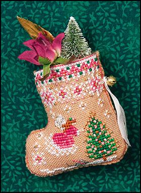 JN313 Gingerbread Mouse Fairy Stocking  (Mouse not included) by Just Nan