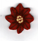 2284L Poinsettia by Just Another Button Company