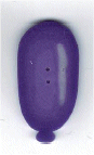 4516L Large Purple Balloon   by Just Another Button Company