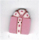 4583S Small Baby Pink Gift   by Just Another Button Company