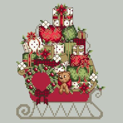 Shannon Christine Designs - Santa's Sleigh