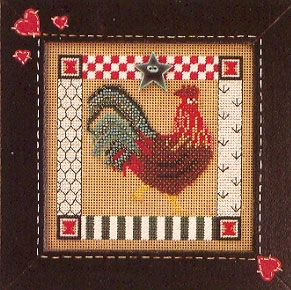 MHCB104 Folk Art Rooster by Mill Hill 