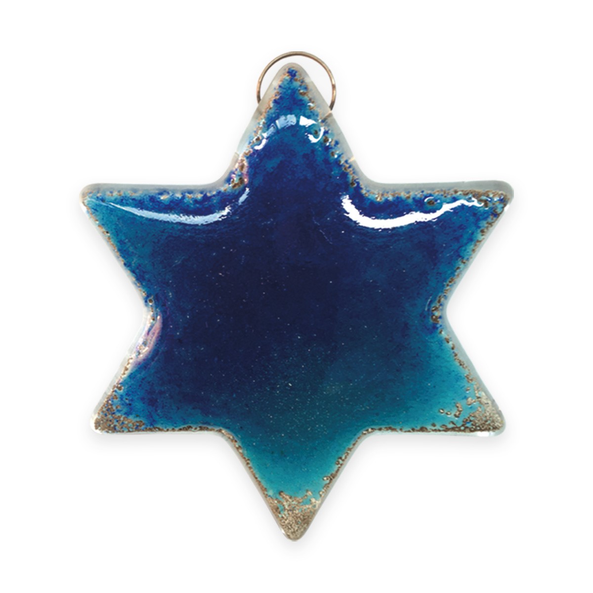 Star : Blue : Tree ornament  : 1640-17 by Nobile'    