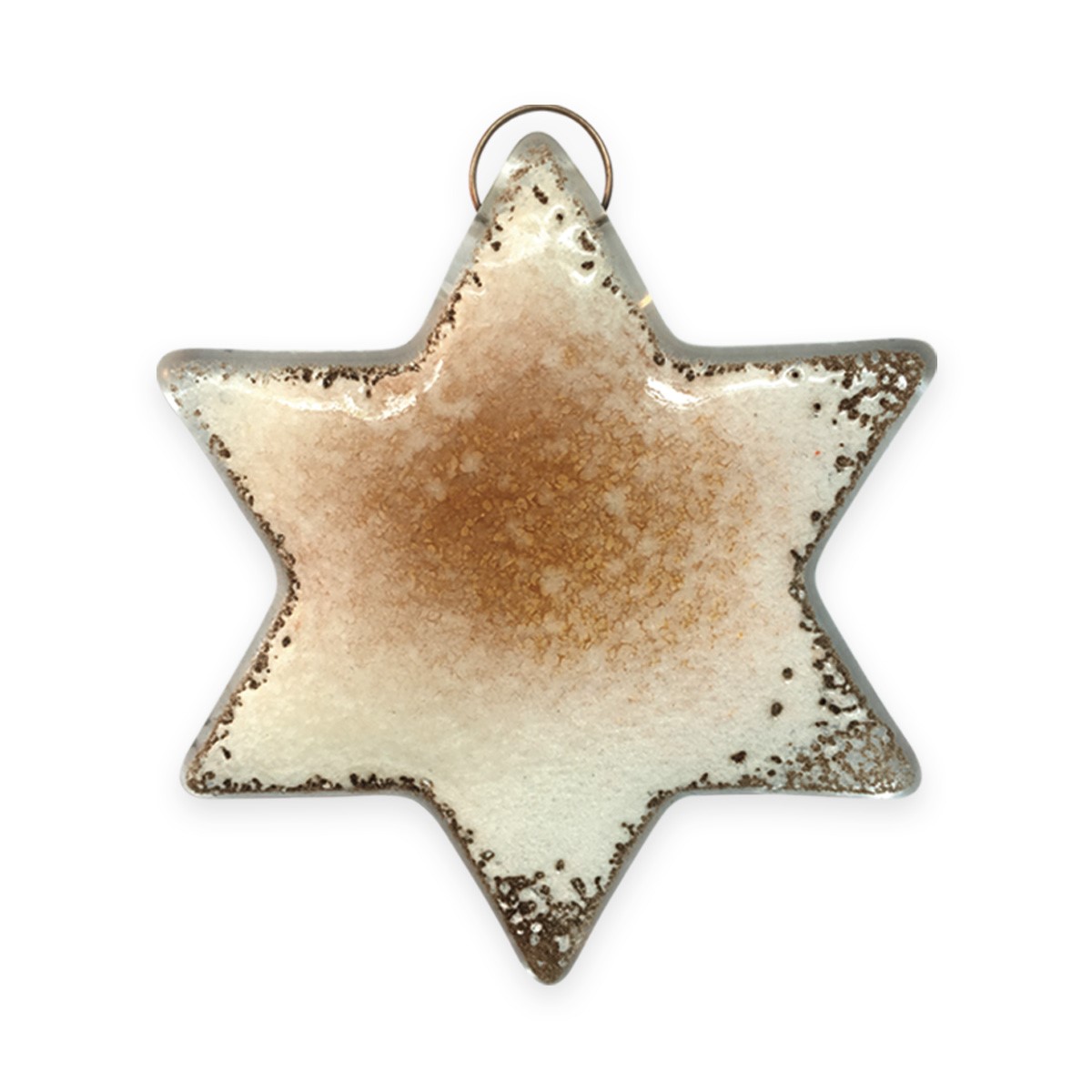 Star : White : Tree ornament  : 1639-17 by Nobile'    