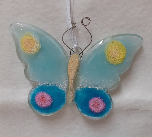 Butterfly : Turquoise  : Hanging : 1705 by Nobile'    