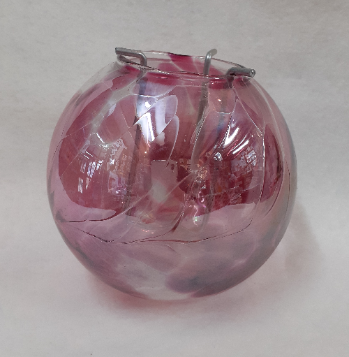 12cm : Table  Sphere Tealight  : Pink  by Nobile' 