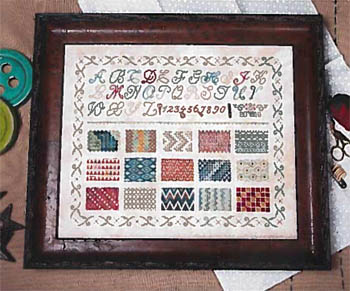 Learning Stitches Sampler by Jeannette Douglas Designs 