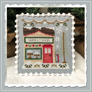No 2 Skate and Sled Shop  : Snow Village :  by Country Cottage Needleworks
