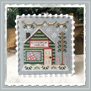 No 4 Peppermint Parlor  : Snow Village :  by Country Cottage Needleworks
