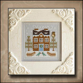 Bluebird Cabin : Frosty Forest by Country Cottage Needleworks  