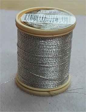 Light Silver 283Z Metallic Thread Spool by DMC 