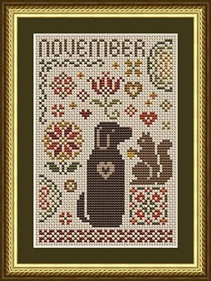 November Dog by Happiness Is Heartmade -  RRP £8.00