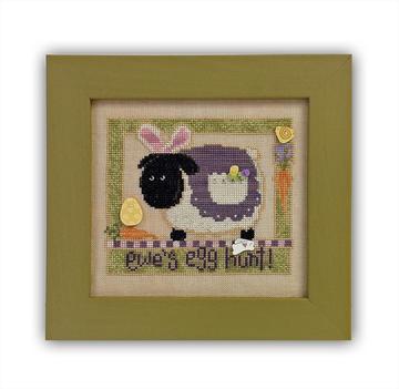 Ewe's Egg Hunt Buttons with free chart by Just Another Button Company 