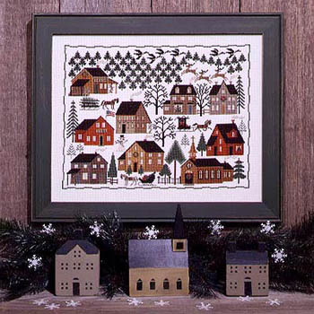 Christmas Village by Prairie Schooler 