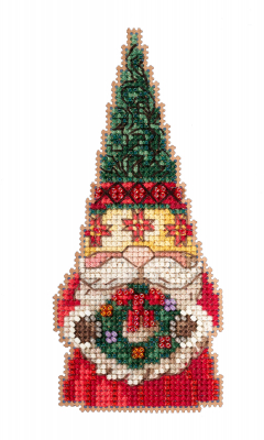Reindeer Games Cross Stitch Ornament Kit Mill Hill 2016 Winter Holiday  MH181631