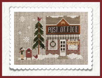 Post Office - Hometown Holiday  by Little House Needleworks 
