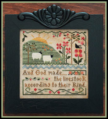 Sixth Day of Creation by Little House Needleworks 