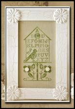 Birdhouse Alphabet by Little House Needlework  