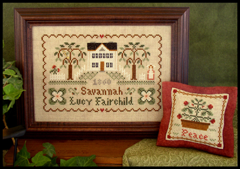 Lucy Fairchild 1860 by Little House Needlework