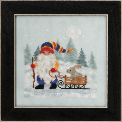 MH17-2012 Sledding Gnome by Mill Hill   