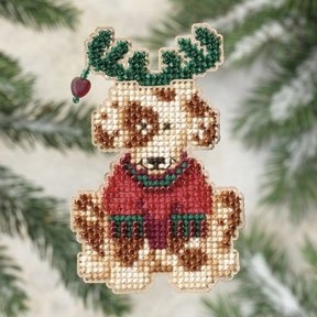 MH18-9303 Reindog Ornament  Kit by Mill Hill