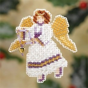 MH18-7306 Snow Angel Ornament  Kit by Mill Hill 