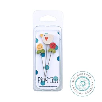 jpm456  Bird Song : Pin-Mini :  by Just Another Button Company 