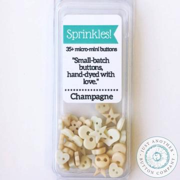 JABC3517 Champagne Sprinkle Pack :  by Just Another Button Company    