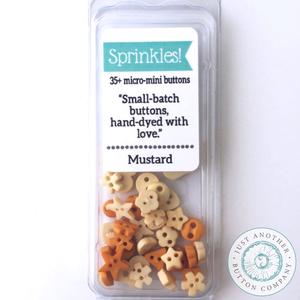 JABC3528 Mustard Sprinkle Pack :  by Just Another Button Company   