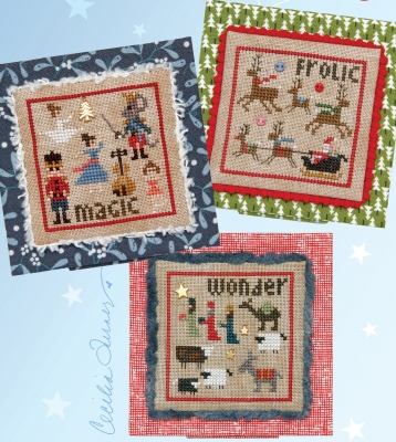 Christmas 4 : Squares Dance by Heart in Hand Needleart