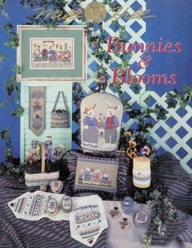 MHP72 -  Bunnies & Blooms by Mill Hill