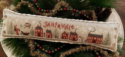 Santaville - 2020 Cinnamon Stick Santa XXVIII  by Homespun Elegance Ltd 