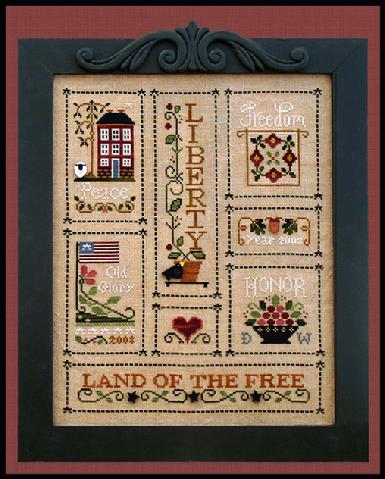 Heart of America by  Little House Needleworks 