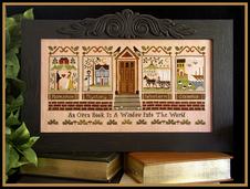 The Library by Little House Needlework