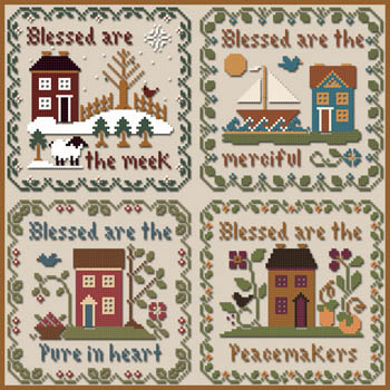  Saltbox Scriptures by  Little House Needleworks 