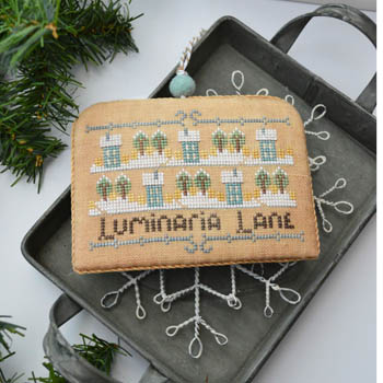 HD - 152 - White Christmas -  Luminaria Lane by Hands On Designs   