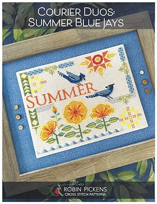 Summer Blue Jays - Courier Duos by Robin Pickens INC 